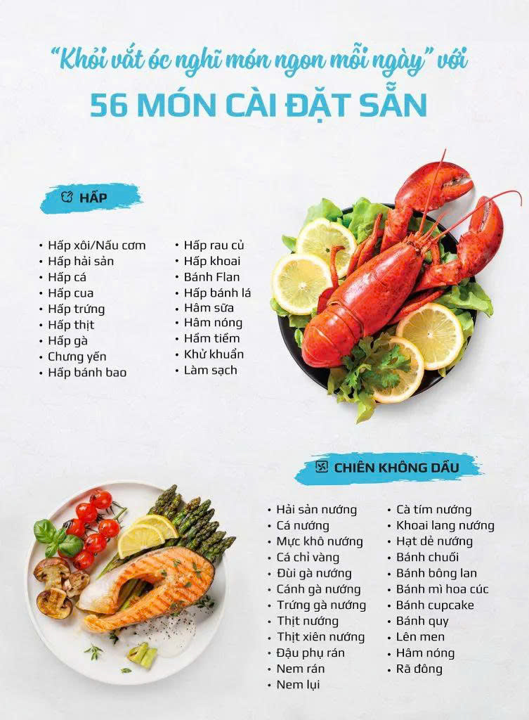 56 chuong trình cài đài đặt sẵn