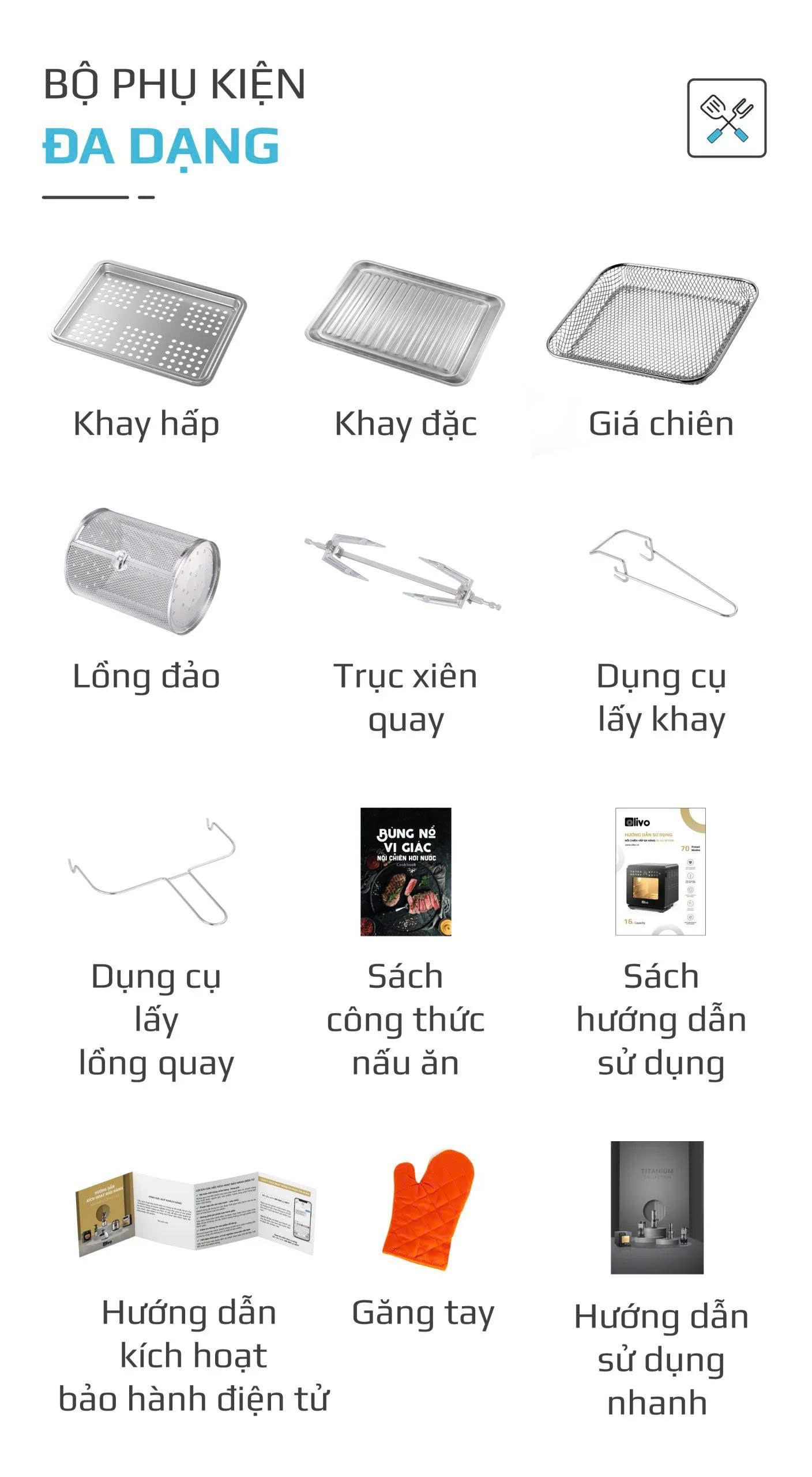 Phụ kiện Olivo SF1600